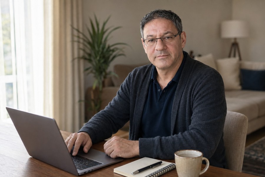 Ekrem Ciğerli'nin portresi
